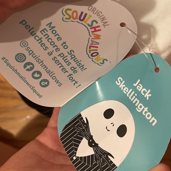 NWT SQUISHMALLOWS 8” ‘Nightmare Before Christmas’ Jack Skellington - Picture 6 of 6